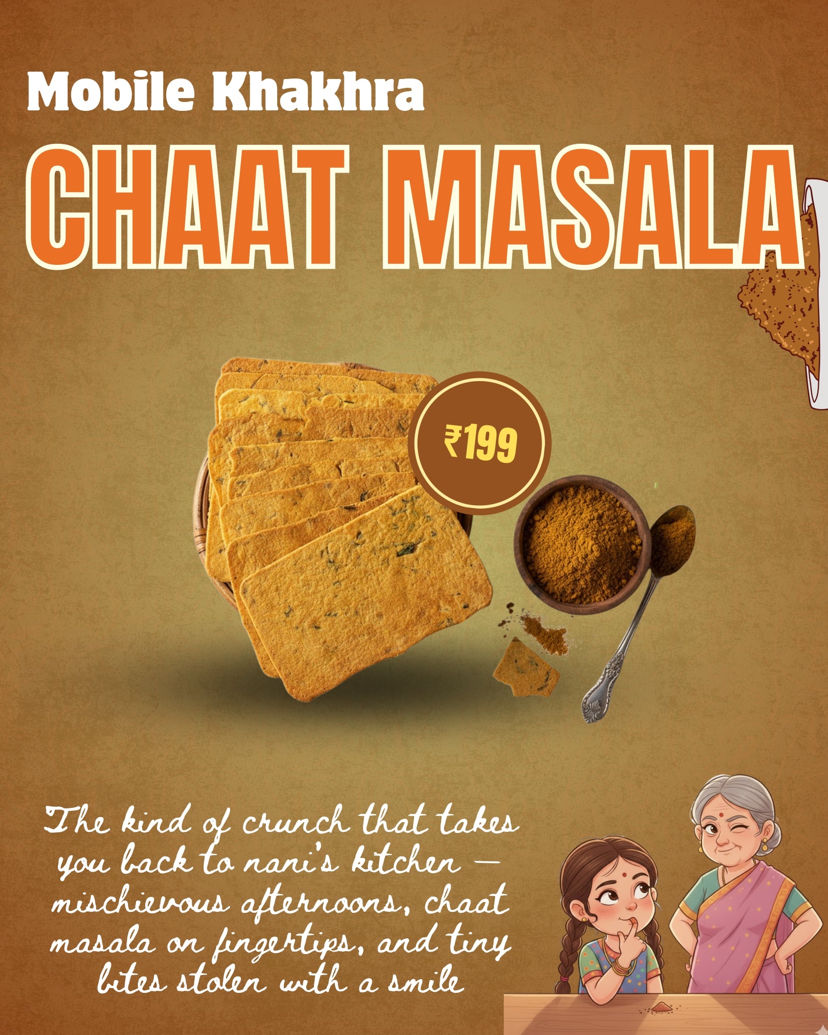 Chat Masala Mobile Khakhra