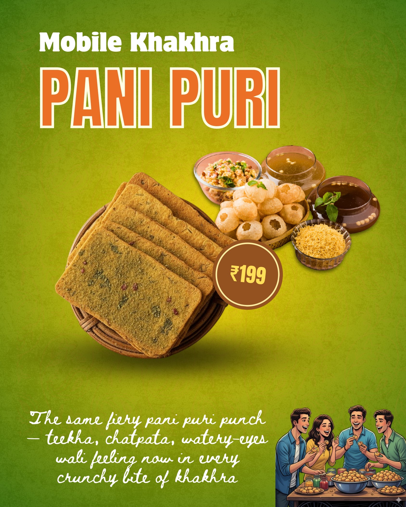 Pani Puri Mobile Khakhra