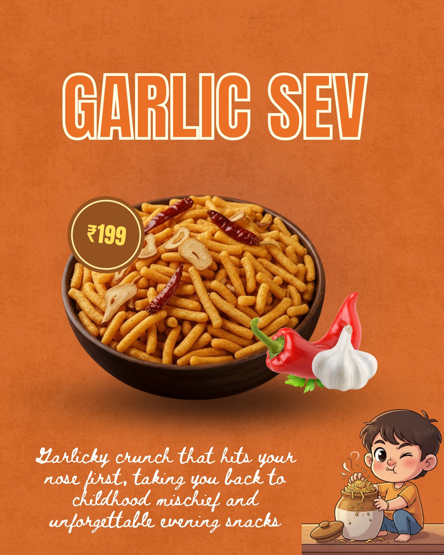 Garlic Sev