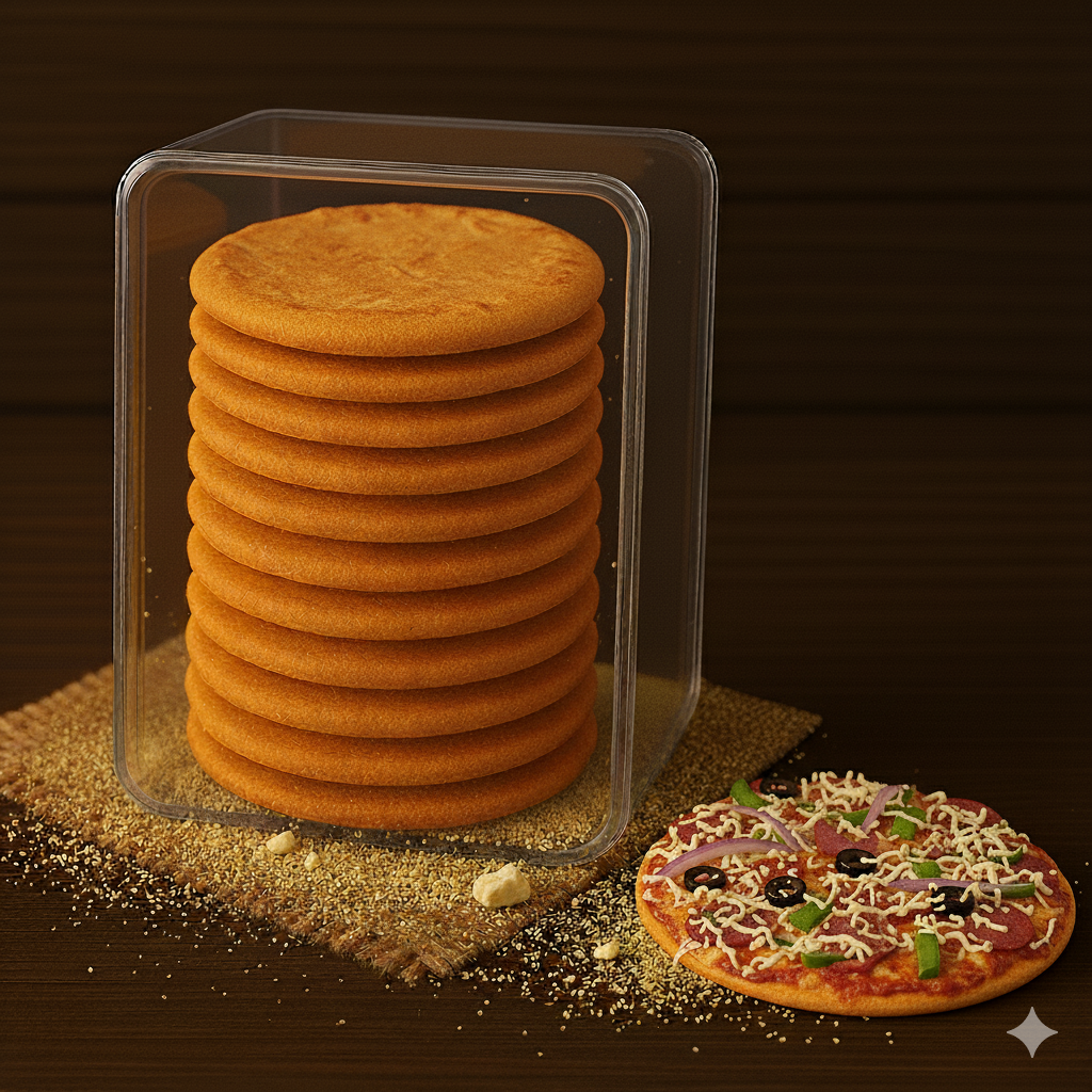 Pizza Coin Khakhra
